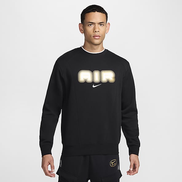 Mens Black Hoodies Pullovers. Nike